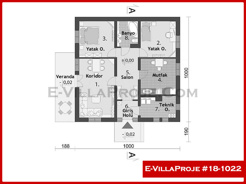 Ev Villa Proje #18 - 1022