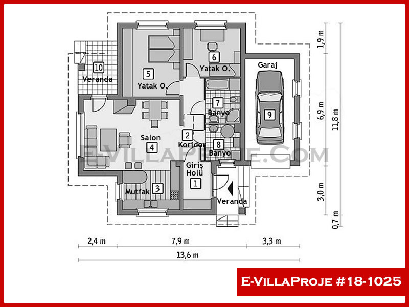 Ev Villa Proje #18 - 1025