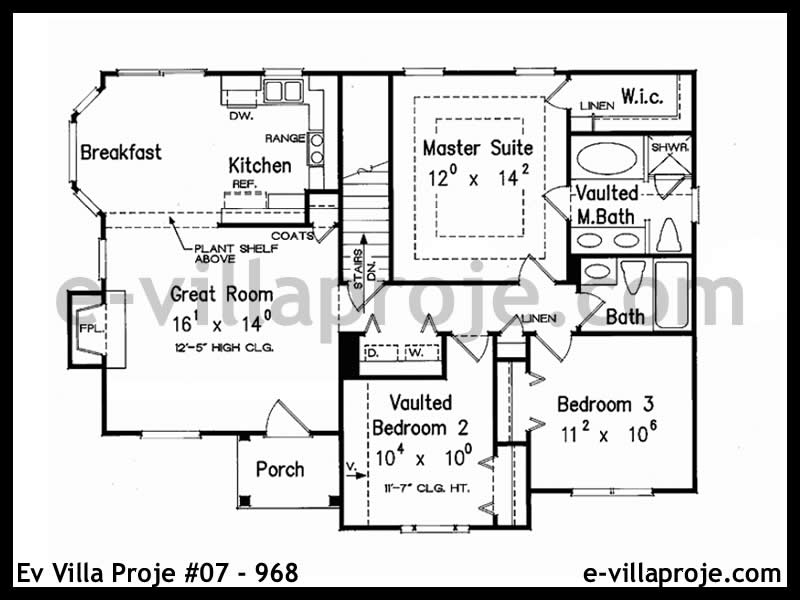 Ev Villa Proje #07 - 968