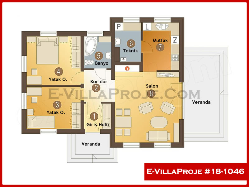 Ev Villa Proje #18 - 1046