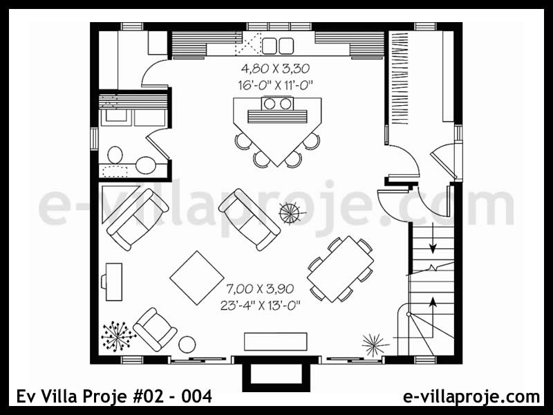 Ev Villa Proje #02 - 004