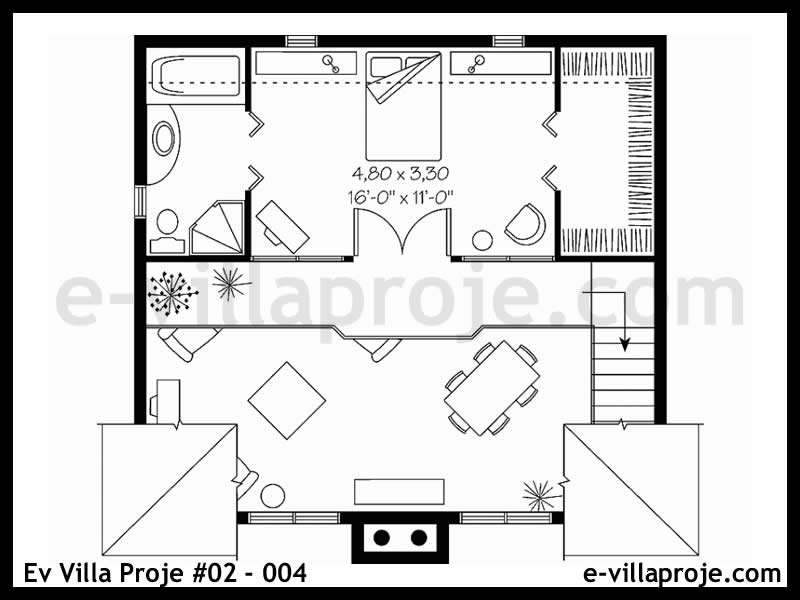 Ev Villa Proje #02 - 004