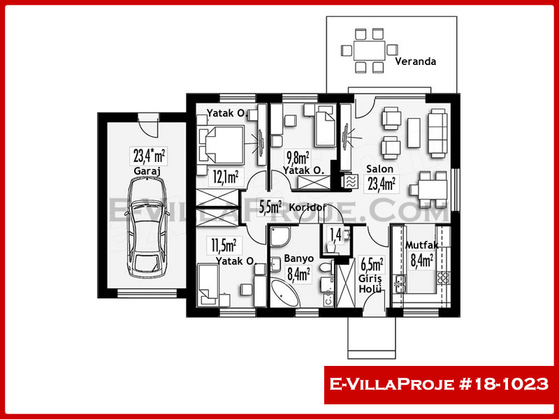 Ev Villa Proje #18 - 1023