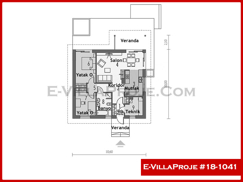 Ev Villa Proje #18 - 1041