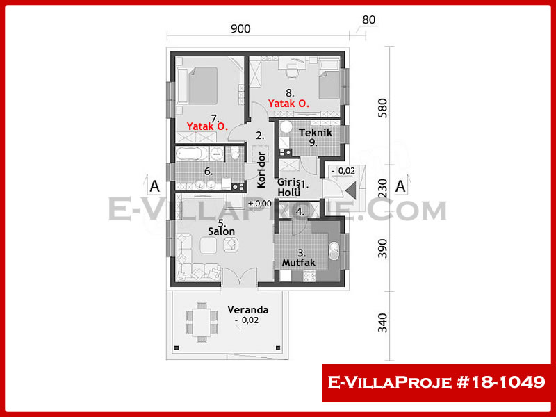 Ev Villa Proje #18 - 1049