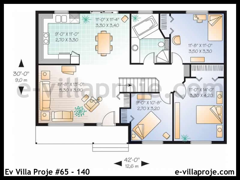Ev Villa Proje #65 - 140