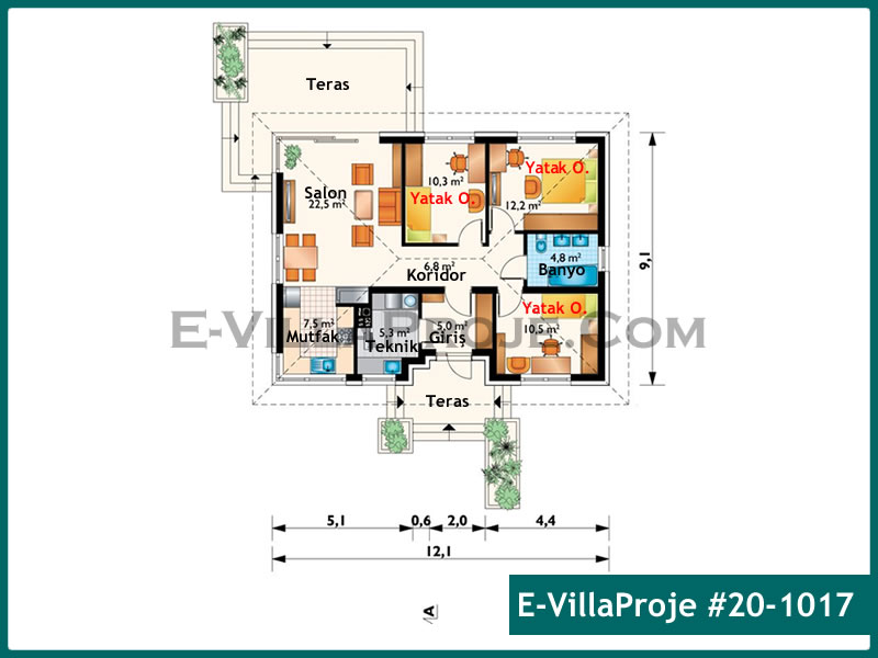 Ev Villa Proje #20 - 1017