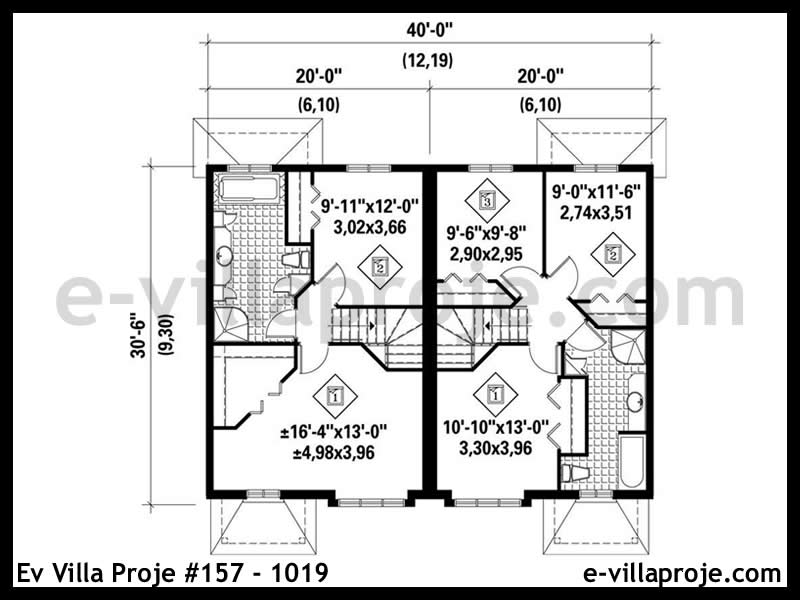 Ev Villa Proje #157 - 1019