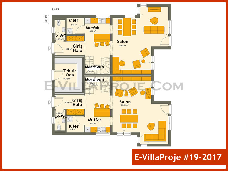 Ev Villa Proje #19 - 2017