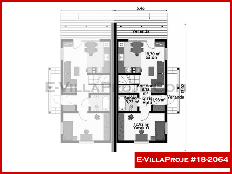 Ev Villa Proje #18 - 2064