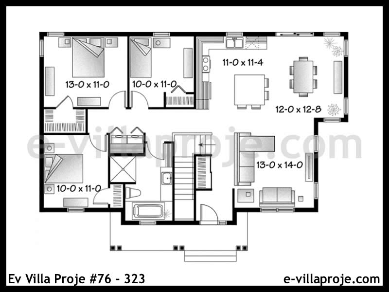 Ev Villa Proje #76 - 323
