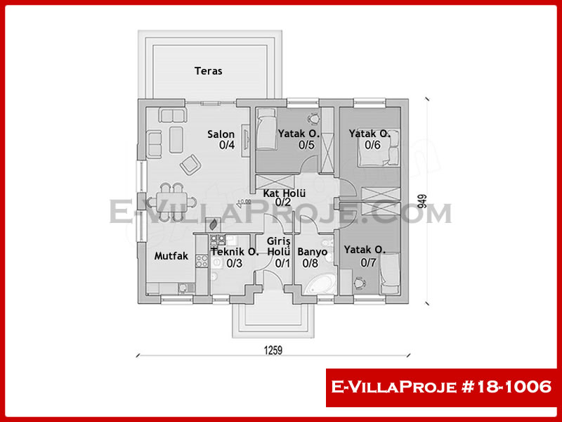 Ev Villa Proje #18 - 1006