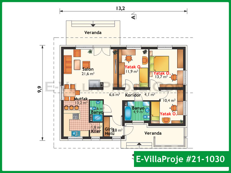 Ev Villa Proje #21 - 1030