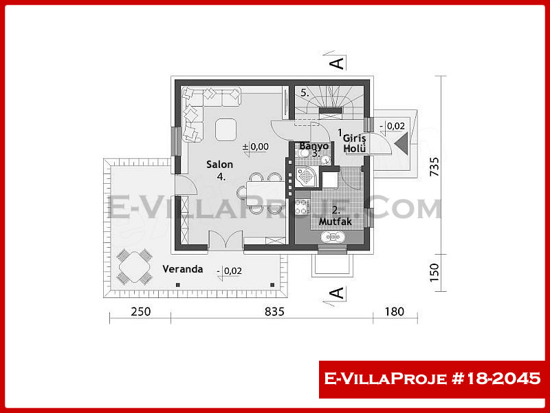 Ev Villa Proje #18 - 2045