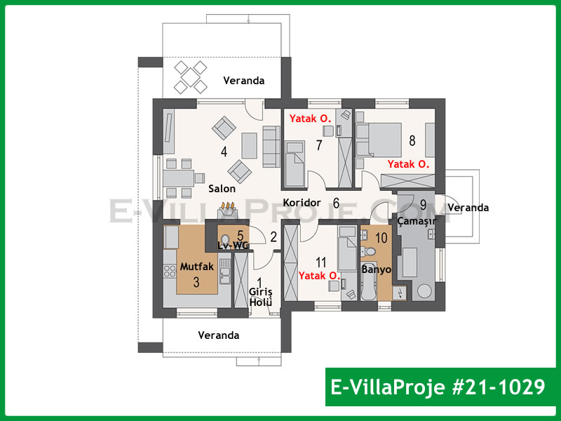 Ev Villa Proje #21 - 1029