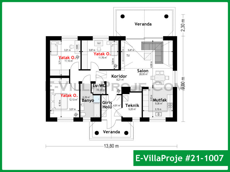 Ev Villa Proje #21 - 1007
