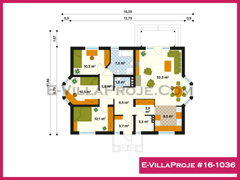 Ev Villa Proje #16 - 1036
