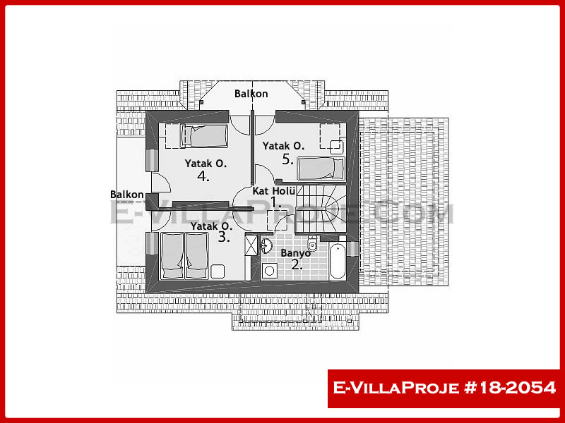 Ev Villa Proje #18 - 2054