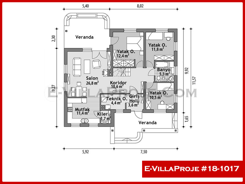 Ev Villa Proje #18 - 1017