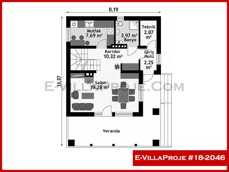 Ev Villa Proje #18 - 2046