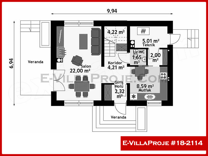 Ev Villa Proje #18 - 2114
