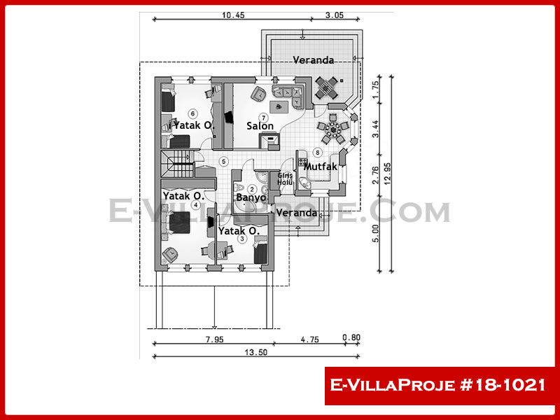 Ev Villa Proje #18 - 1021