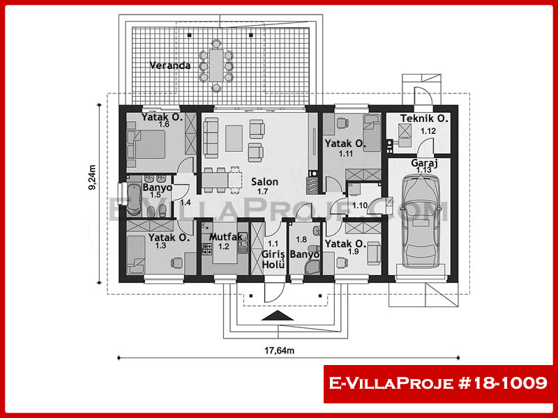 Ev Villa Proje #18 - 1009