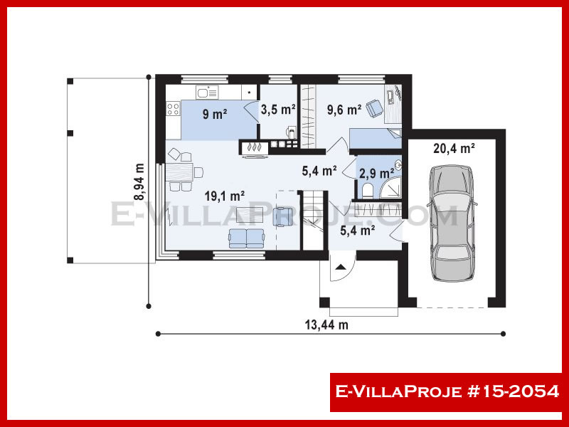 Ev Villa Proje #15 - 2054