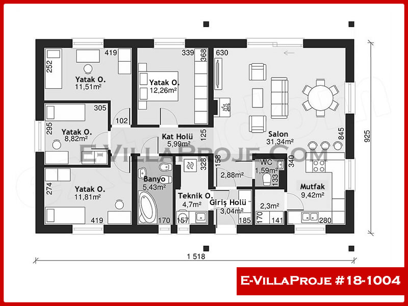 Ev Villa Proje #18 - 1004