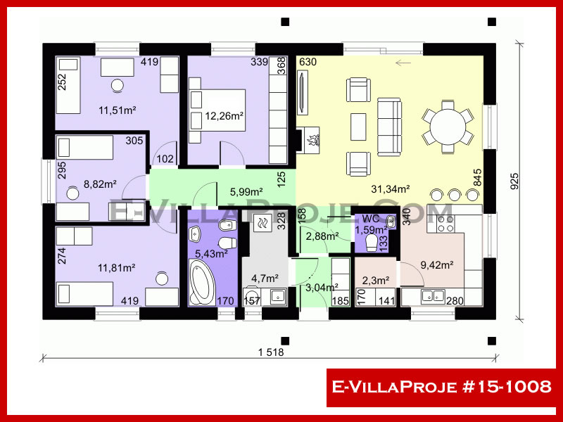 Ev Villa Proje #15 - 1008