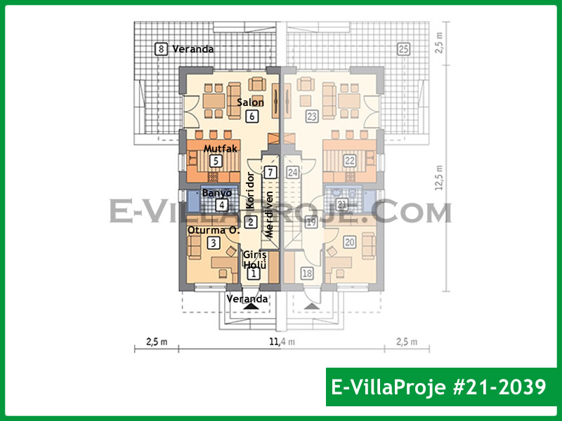 Ev Villa Proje #21 - 2039