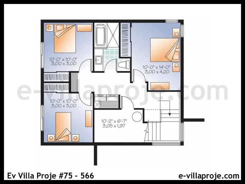 Ev Villa Proje #75 - 566