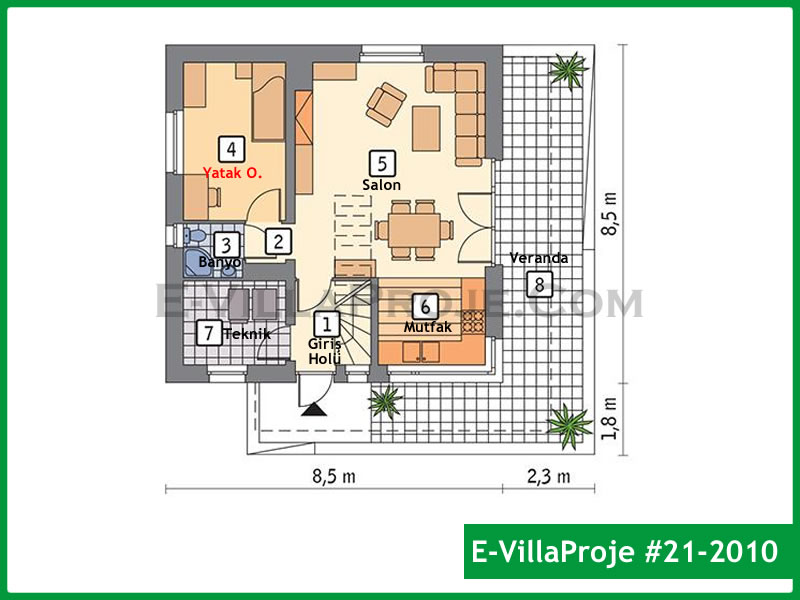 Ev Villa Proje #21 - 2010