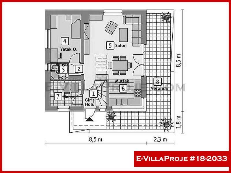 Ev Villa Proje #18 - 2033