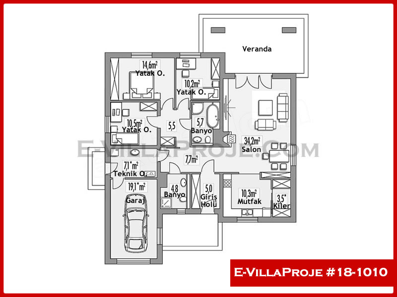 Ev Villa Proje #18 - 1010