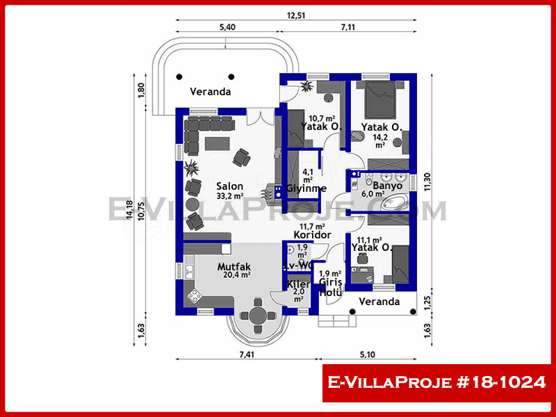 Ev Villa Proje #18 - 1024