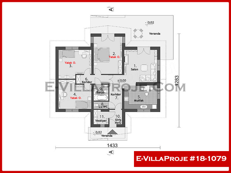 Ev Villa Proje #18 - 1079