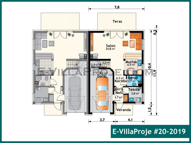 Ev Villa Proje #20 - 2019