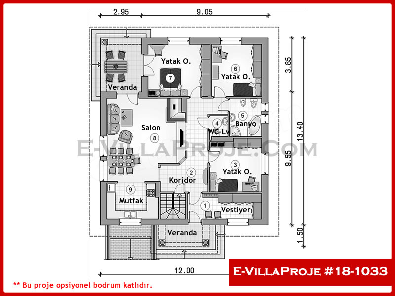 Ev Villa Proje #18 - 1033
