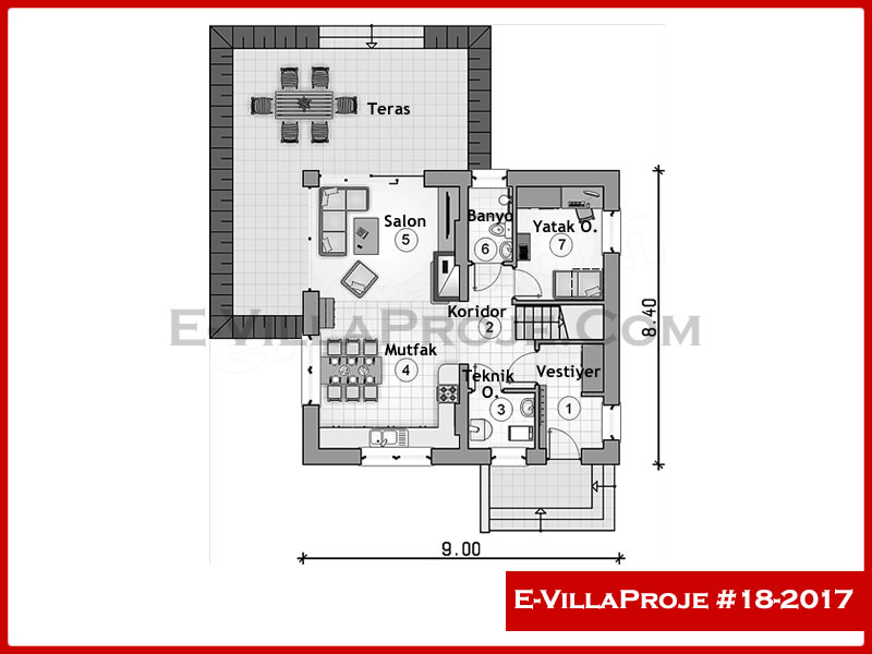 Ev Villa Proje #18 - 2017