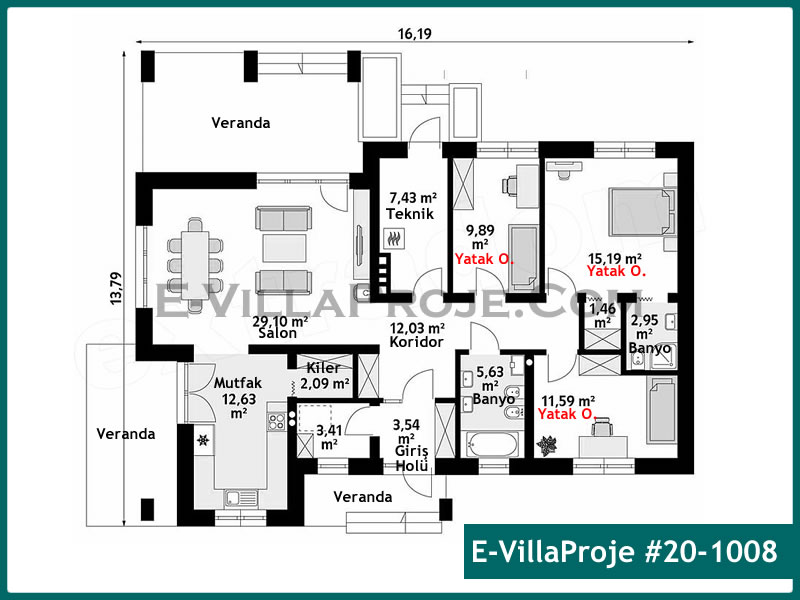 Ev Villa Proje #20 - 1008