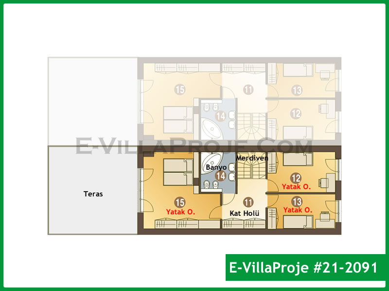 Ev Villa Proje #21 - 2091