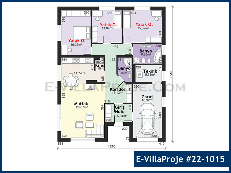 Ev Villa Proje #22 - 1015