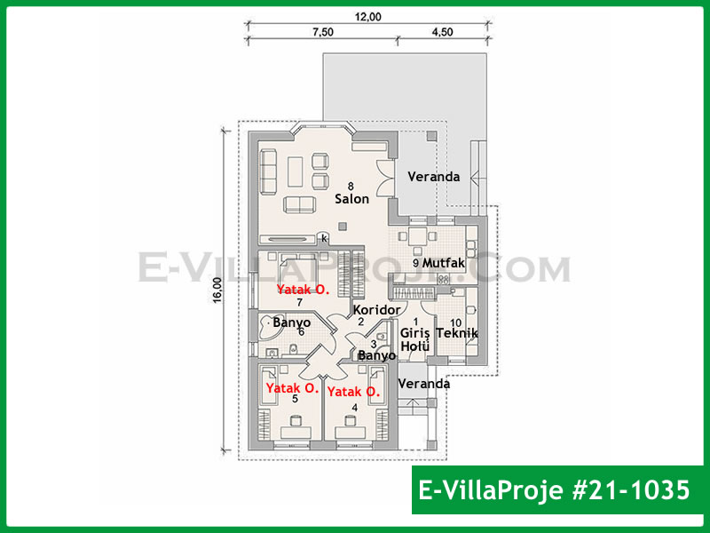 Ev Villa Proje #21 - 1035