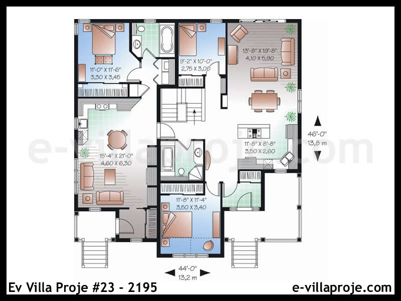Ev Villa Proje #23 - 2195