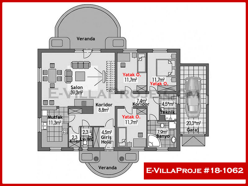Ev Villa Proje #18 - 1062