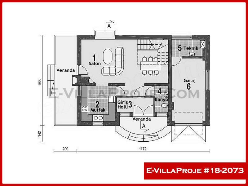 Ev Villa Proje #18 - 2073