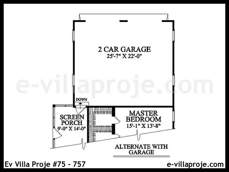 Ev Villa Proje #75 - 757