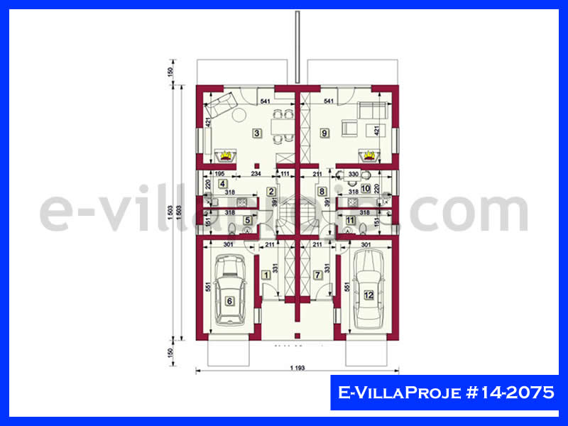 Ev Villa Proje #14 - 2075