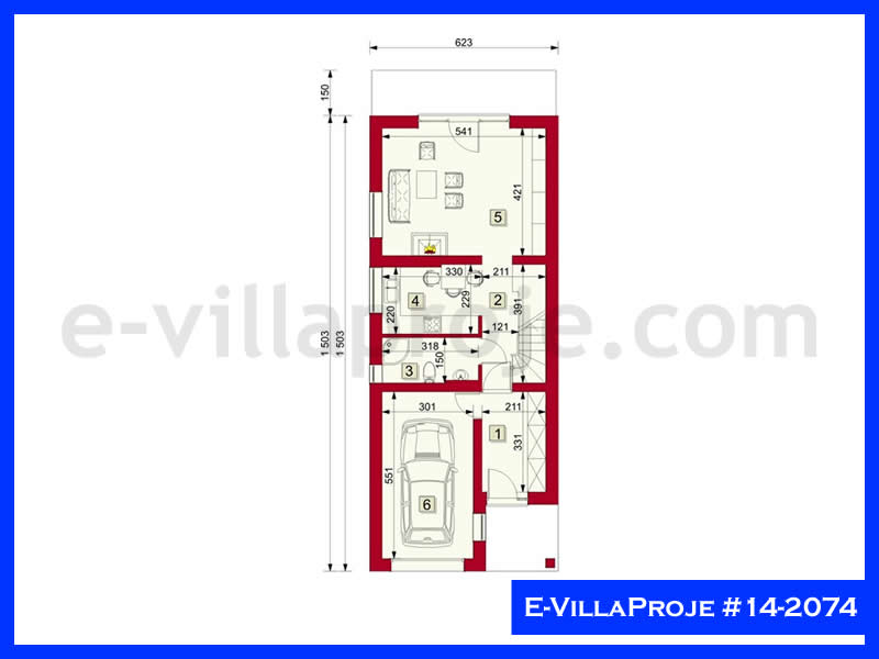 Ev Villa Proje #14 - 2074